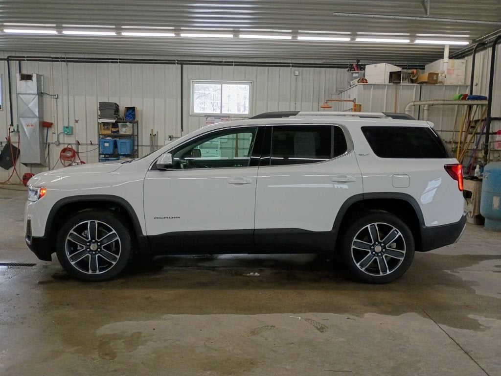 Used 2021 GMC Acadia SLT with VIN 1GKKNULS4MZ137334 for sale in Grand Rapids, Minnesota
