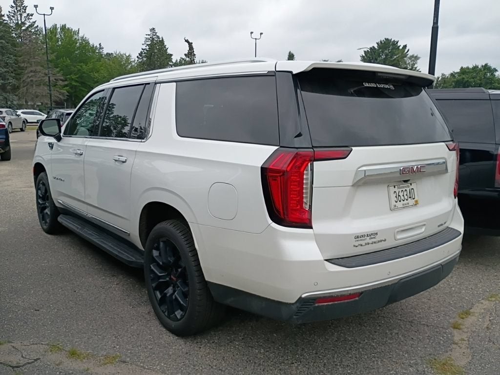 Used 2023 GMC Yukon XL SLT with VIN 1GKS2GKD7PR126975 for sale in Grand Rapids, Minnesota