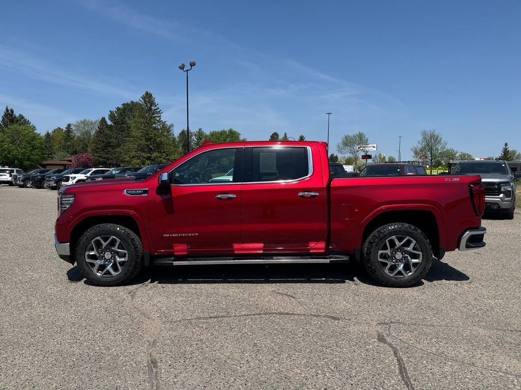 Used 2023 GMC Sierra 1500 SLT with VIN 1GTUUDED1PZ306333 for sale in Grand Rapids, Minnesota